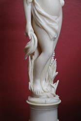 19th  Century Carved Ivory Figure  