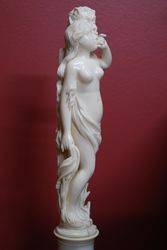 19th  Century Carved Ivory Figure  
