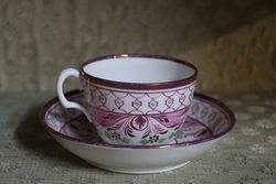 200 Years Old Cup+ Saucer Poss Soode New Hall 