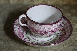 200 Years Old Cup+ Saucer Poss Soode New Hall 