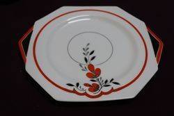 20 Piece Art Deco Hand Painted China Tea Set By Paragon English C1925 
