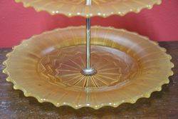 2 Tier Cake Stand C1930 