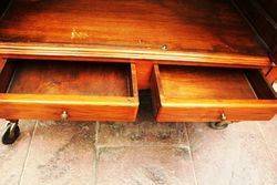 2 door Walnut Tea Trolley