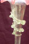 3 Branch Victorian Glass Epergne