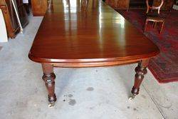 3 Leaf Mahogany Extension Table