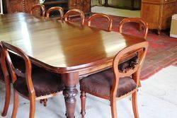 3 Leaf Mahogany Extension Table