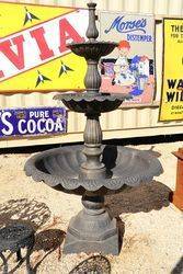 3 Tier Lisbon Cast Iron Fountain