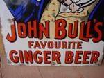 BATEYs JOHN BULL GINGER BEER ENAMEL SIGN ---SG90