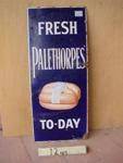 FRESH PALETHORPES ENAMEL SIGN --- SG88