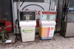 4 Classic Contemporary Petrol Pumps For Sale