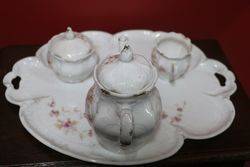 4 Piece German Weimar Tea Set 