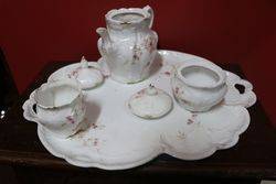 4 Piece German Weimar Tea Set 