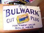 SMOKE BULWARK ENAMEL SIGN ---ST83