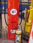 RESTORED GEX MANUAL PETROL PUMP IN MOBIL LIVERY ---PP23