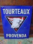 French cow farm enamel sign---SM34