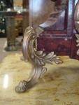 C19th FRENCH MARBLE AND SPELTER CLOCK   C73