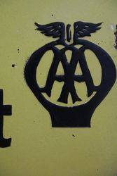 AA Goodwood Motor Circuit Enamel Sign  