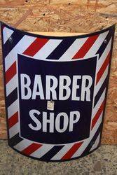 ARRIVING NOV A Genuine Barbers Enamel Sign