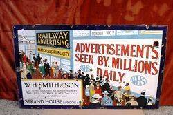 ARRIVING SOON 1920and96S WH Smithand96s + Sons Enamel Sign