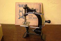 ARRIVING SOON Antique Baby Sewing Machine