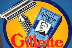 ARRIVING SOON Set of 3 Gillette Shaving Tin Signs 