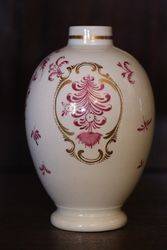 A 18th Century Worcester Porcelain Tea Caddy C17751785