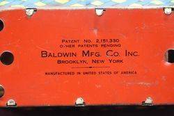 A Baldwin MFG Company Clockwork Tinplate Model Of A Hen Nesting 