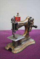 A Cast Mueller No 6 Toy Sewing Machine C1897 