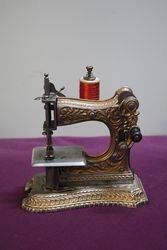 A Cast Mueller No 6 Toy Sewing Machine C1897 