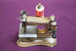 A Cast Mueller No 6 Toy Sewing Machine C1897 