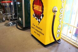 A Classic Wayne Shell Aviation and Competition Fuel Pump