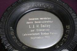 A Dunlop Trophy 1962 Presented to LJW Bailey 