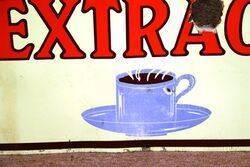 A Early Lyons Coffee and Chicory Extract Enamel Sign  