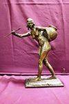 A Fine French Semi Nude Bronze Figure By Alfred Jean Foretay C1900