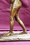 A Fine French Semi Nude Bronze Figure By Alfred Jean Foretay C1900