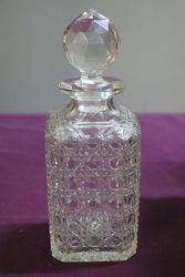 A Fine Quality Victorian 3 Bottle Cut Glass Tantalus 
