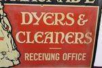 A J Macnab  Dyers Pictorial Enamel Sign