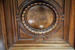 A Quality Antique French Walnut Shop Display Cabinet