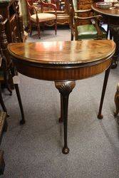 A Quality C20th Mahogany Card Table