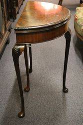 A Quality C20th Mahogany Card Table