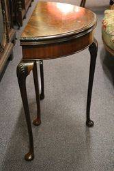 A Quality C20th Mahogany Card Table