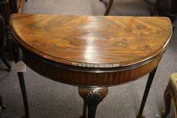 A Quality C20th Mahogany Card Table