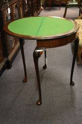 A Quality C20th Mahogany Card Table