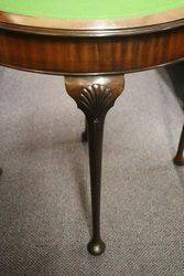 A Quality C20th Mahogany Card Table