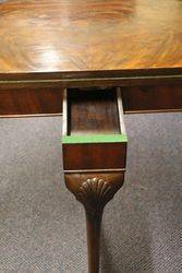 A Quality C20th Mahogany Card Table