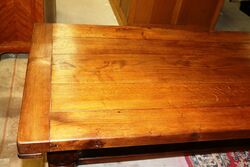 A Quality Early C20th Oak Refectory Table
