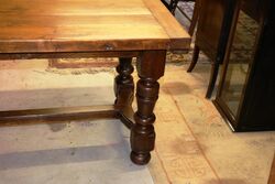 A Quality Early C20th Oak Refectory Table