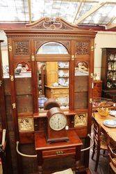 A Quality Late Victorian Walnut Hall Stand C1895