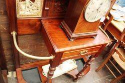 A Quality Late Victorian Walnut Hall Stand C1895