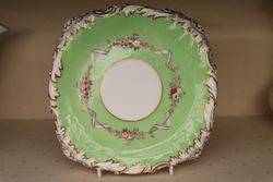 A Rare Green Ground Tea Pot Stand Copeland + Garrett C1833 